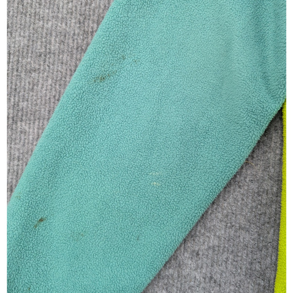 Patagonia Synchilla Fleece Jacket Women XS Color Block Snap T Hiking Outdoor 90s - Picture 2 of 7